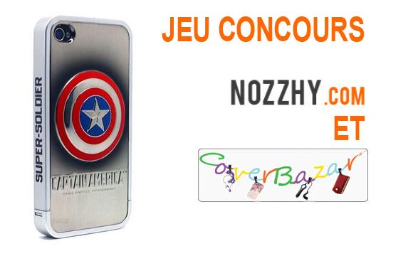 concours coque iphone captain america nozzhy