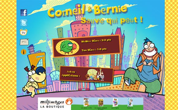 corneil et bernie sauve qui peut sur iphone et android