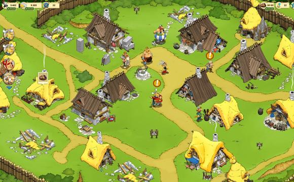 asterix et ses amis jeu navigateur