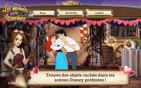 disney les mondes cachés android iphone ipad facebook